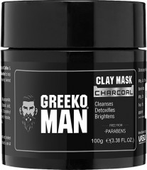 Маска из древесной глины для мужчин «Clay Mask Charcoal»