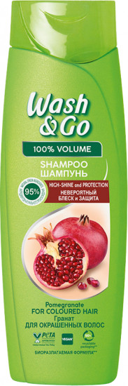 Шампунь с экстрактом граната
