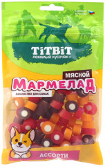Мармелад мясной для собак