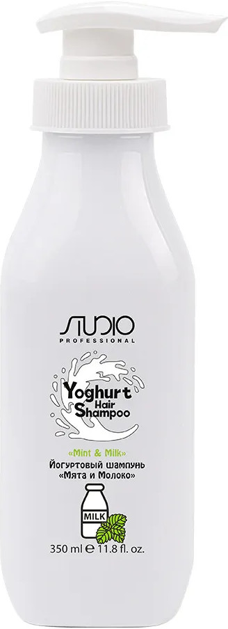 Шампунь для волос йогуртовый «Мята и Молоко» | Youghurt | Kapous Professional