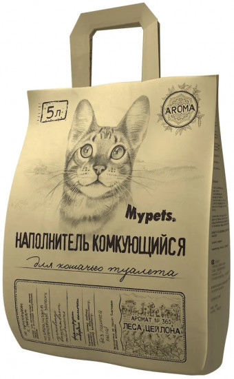 Наполнитель для кошачьего туалета «№ 361 Леса Цейлона»
