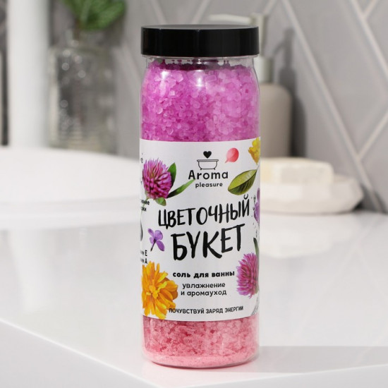 Соль для ванн «Цветочное настроение»