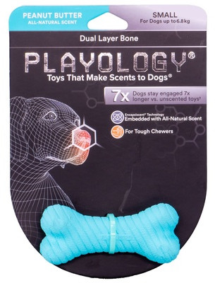 Игрушка для собак с ароматом арахиса «Dual layer bone»