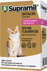 Эмульсия против гельминтов для котят и кошек