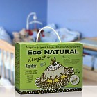 Эко-подгузники для младенцев с весом 7-16 кг / 28 штук