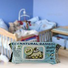 Детские бамбуковые эко-салфетки / 60 штук