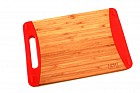 Доска разделочная прямоугольная (красная)