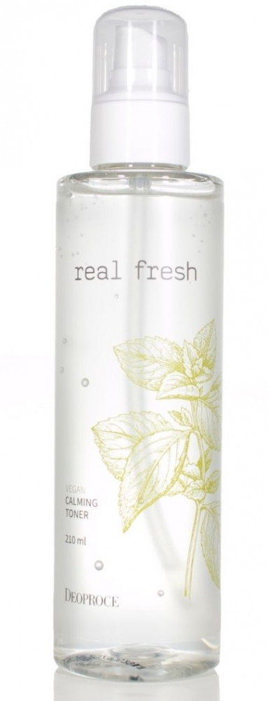 Тоник для лица успокаивающий «Real Fresh Vegan Calming Toner» | Real fresh | Deoproce