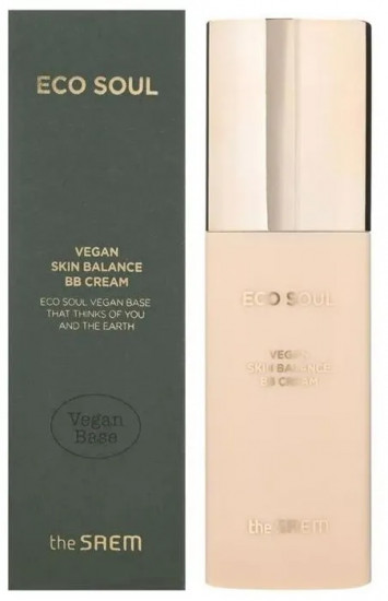 Тональный крем «Eco Soul Vegan Skin Balance BB Cream» SPF 50, тон 23 Natural Beige