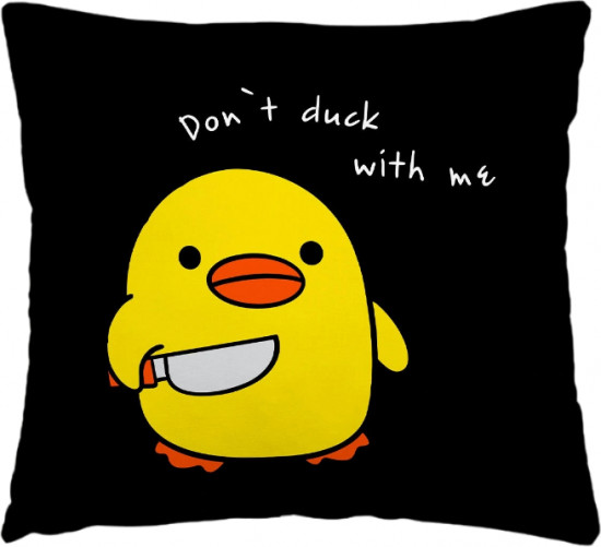 Подушка декоративная «Danger duck»