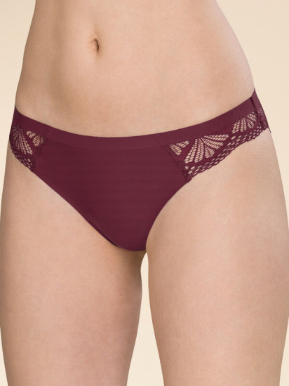 Трусы-слип с кружевом женские