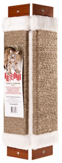 Когтеточка для кошек угловая «Веревка»