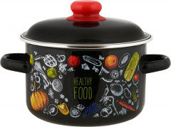 Кастрюля с крышкой «Healthy food»