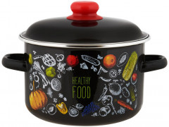 Кастрюля с крышкой «Healthy food»