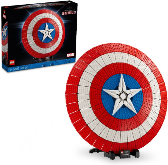 Конструктор LEGO® Marvel 76262 Щит Капитана Америки. Captain America's Shield