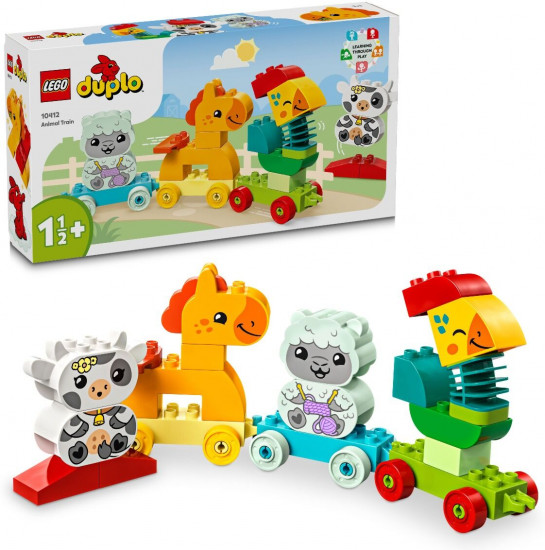 Конструктор LEGO® Duplo 10412 Поезд с животными. Animal Train