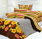 Комплект постельного белья «Шоколад» (арт. 10990, 2-спальный, биоматин, 2 наволочки 70х70)