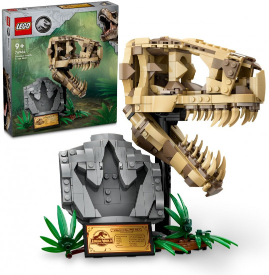 Конструктор LEGO® Jurassic World 76964 Череп Тиранозавра. Dinosaur Fossils T. rex Skull