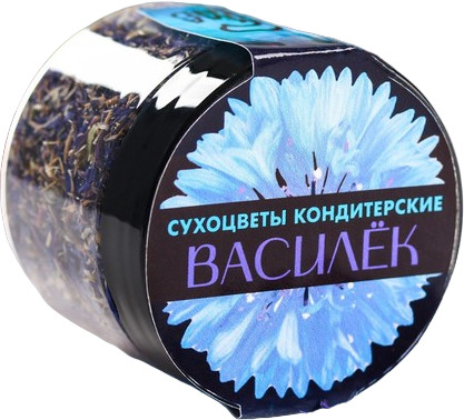 Цветы сухие «Василёк»