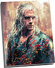 Картина по номерам «Ведьмак Генри Кавилл»