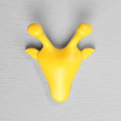 Крючок мебельный двухрожковый «Giraffe»