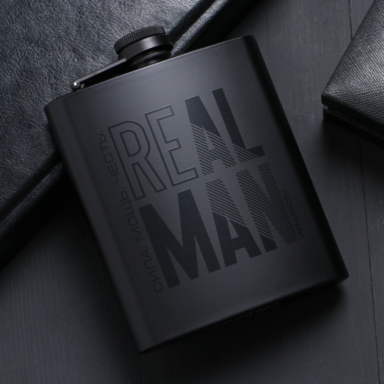 Фляжка «Real man»