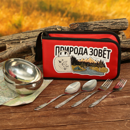 Набор посуды туристический