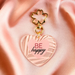 Брелок «Be happy»
