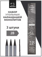 Карандаш угольный монолитный