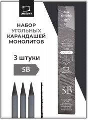 Карандаш угольный монолитный