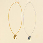 Комплект кулонов «Люблю тебя»