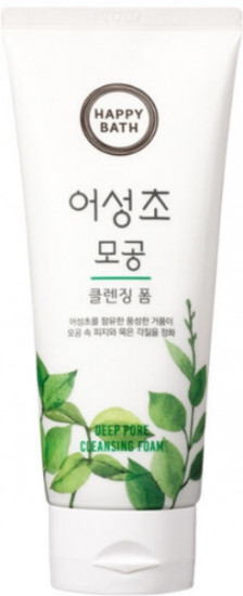 Пенка для лица «Houttuynia cordata Deep Pore Cleansing Foam»