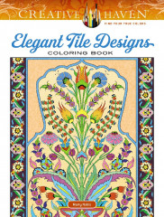 Elegant Tile Designs Coloring Book