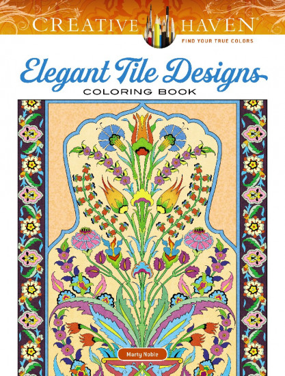 Elegant Tile Designs Coloring Book