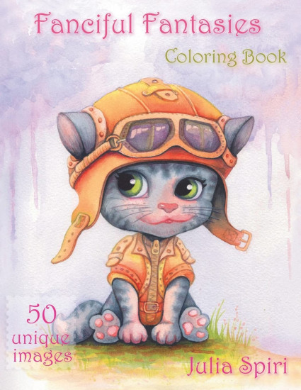 Fanciful Fantasies: Coloring Book