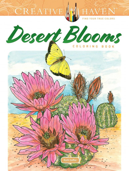Desert Blooms Coloring Book