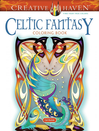 Celtic Fantasy Coloring Book