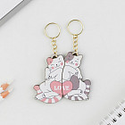 Брелоки парные «Коты Love»