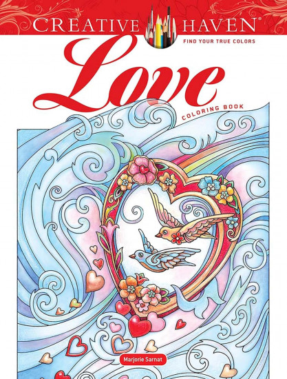 Love Coloring Book