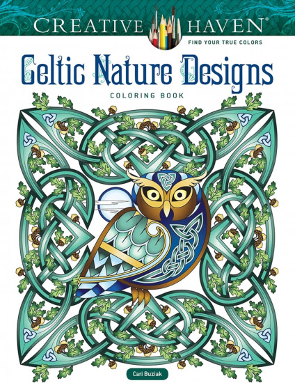 Celtic Nature Designs Coloring Book
