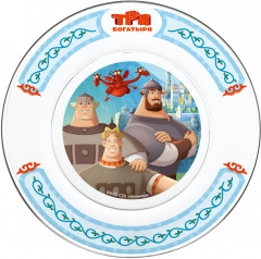 Тарелка «Три богатыря»