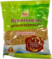 Вермишель пшеничная цельнозерновая