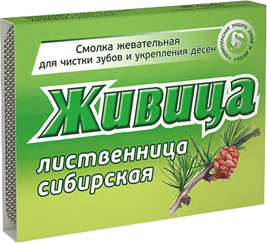 Смолка жевательная лиственничная
