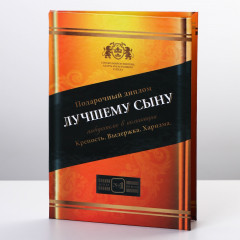 Диплом «Лучшему сыну»