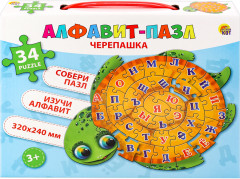 Пазл «Алфавит. Черепашка»