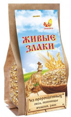 Хлопья из пророщенных овса, пшеницы, ячменя, ржи