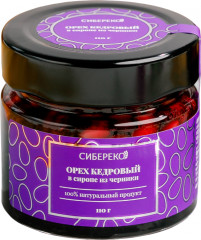 Орех кедровый в сиропе из черники