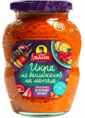 Икра из баклажанов на мангале