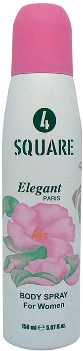 Дезодорант женский парфюмированный «Elegant» | 4 Square | Sora Cosmetics