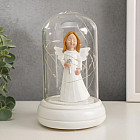 Сувенир в колбе «Ангел-девочка с пухлыми щёчками»